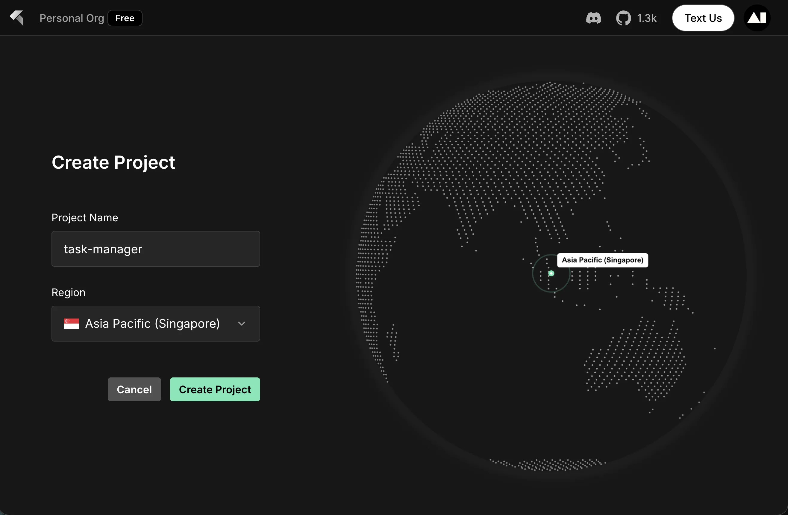Create Project
